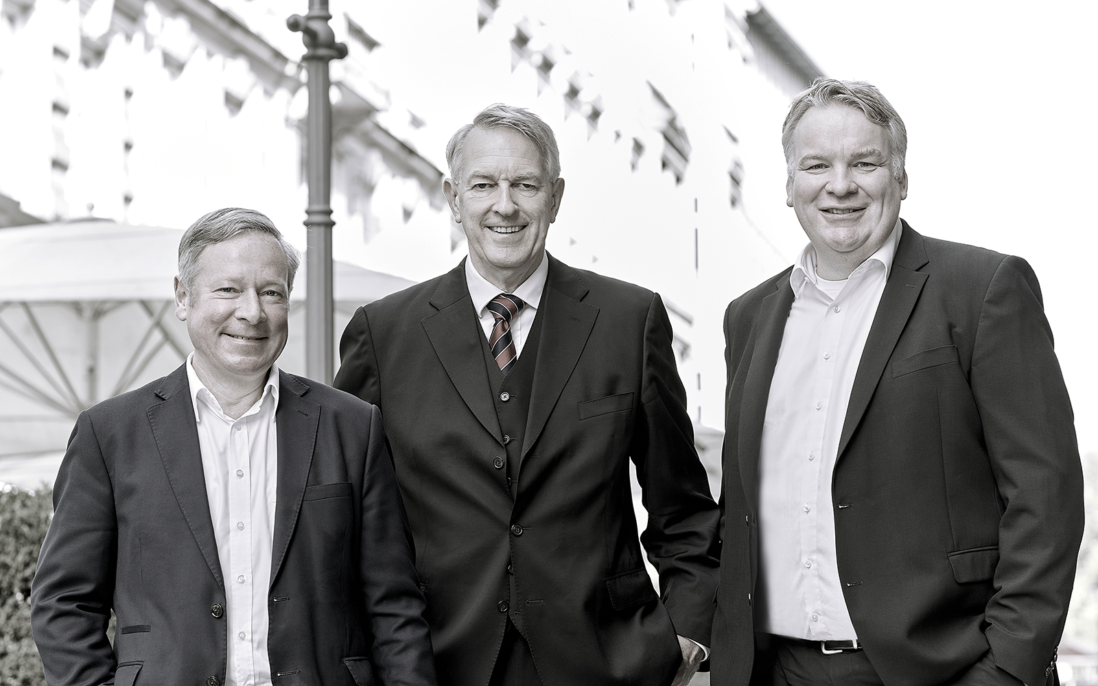 Karl-Heinz Klinner WP StB (links), Dr. Andreas Schreiber WP StB (mitte), Timo Meins StB (rechts)